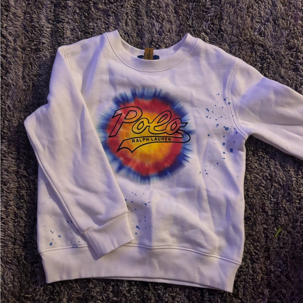 Polo by Ralph Lauren Kids Tie-Dye Logo Sweatshirt